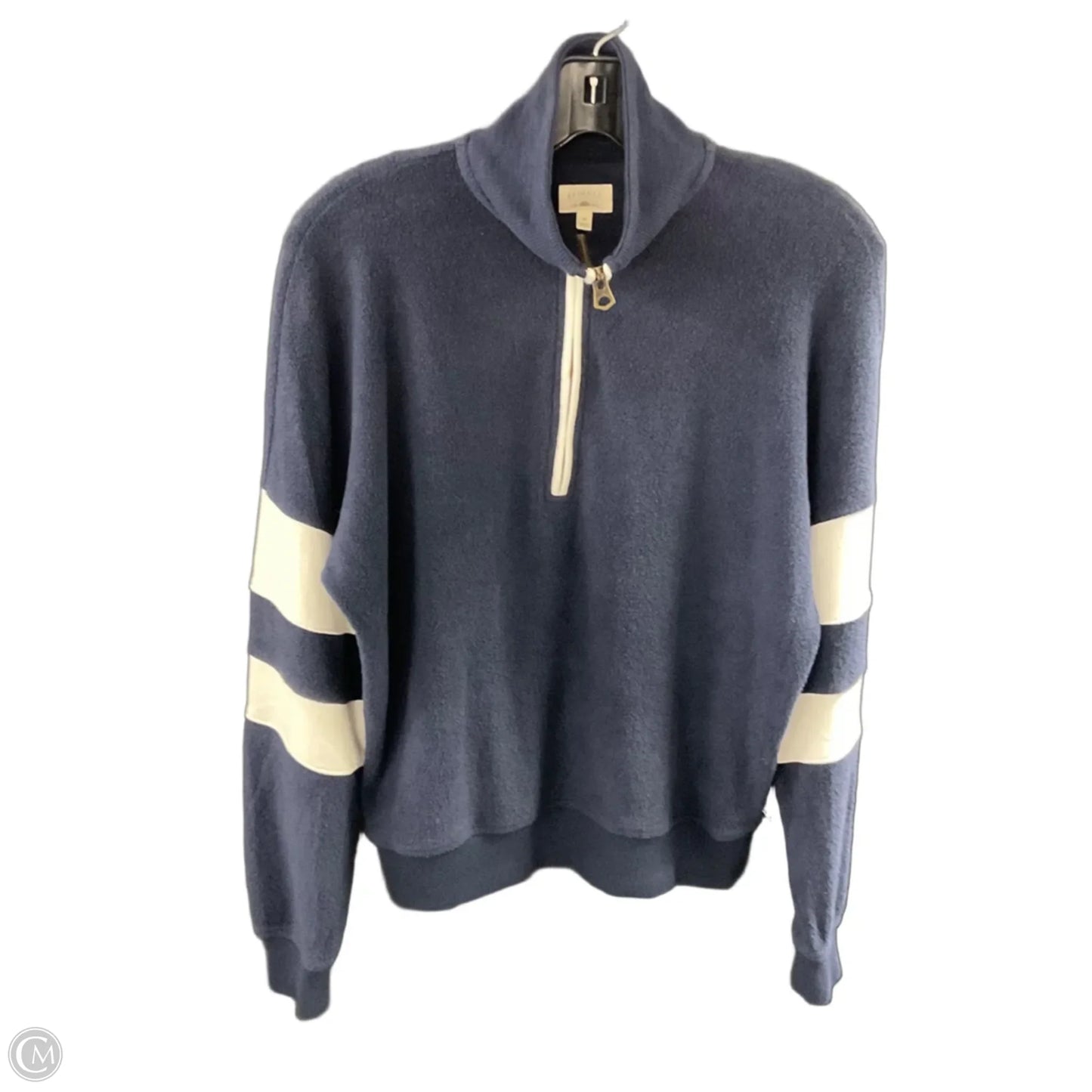 Top Long Sleeve By Faherty In Blue, Size: Xs