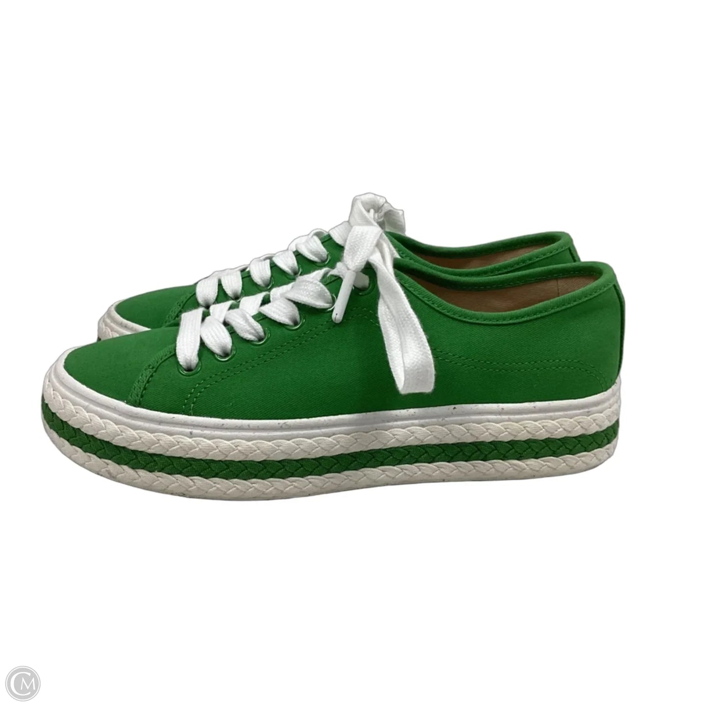 Shoes Designer By Kate Spade In Green, Size: 6.5