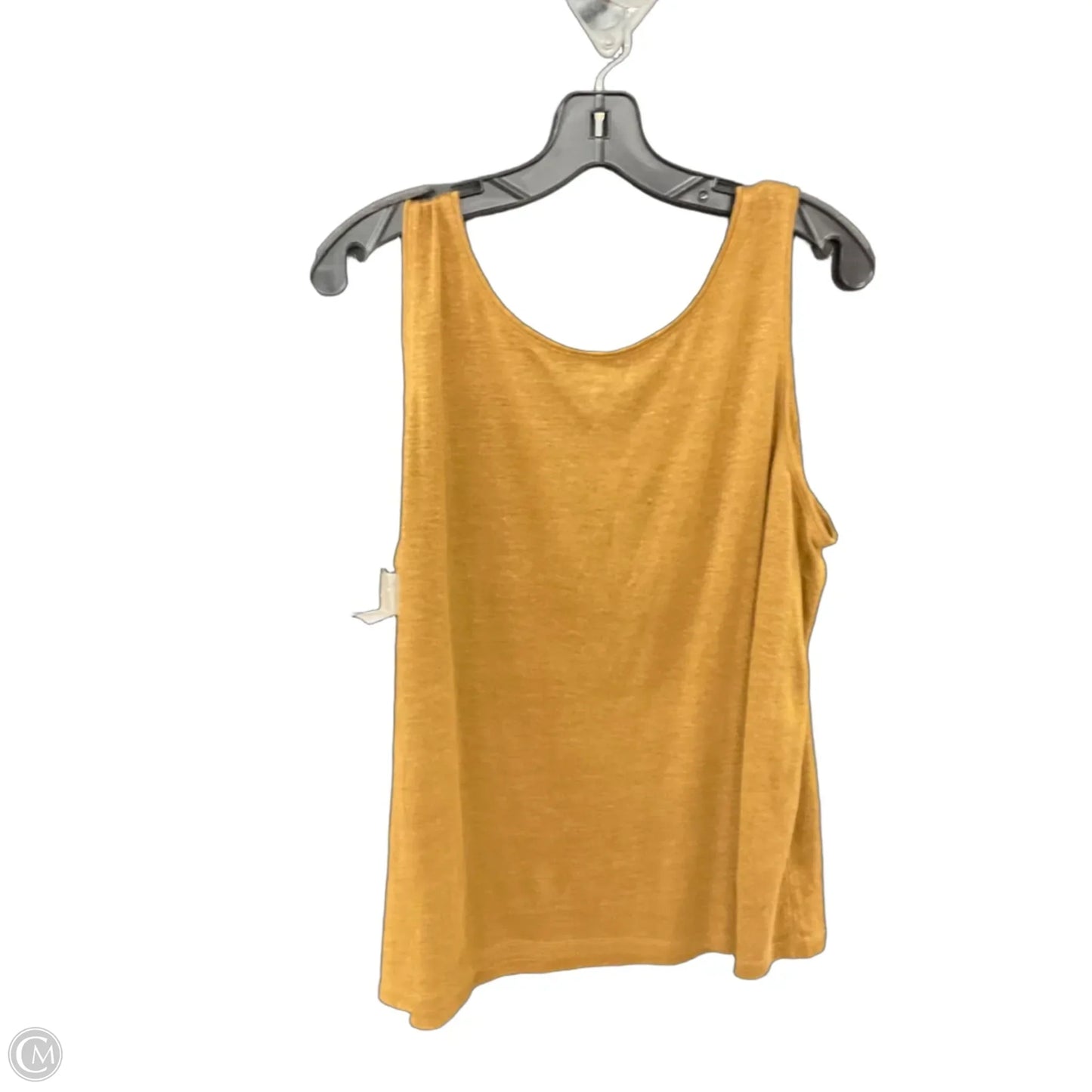 Top Sleeveless By Eileen Fisher In Brown, Size: Xl