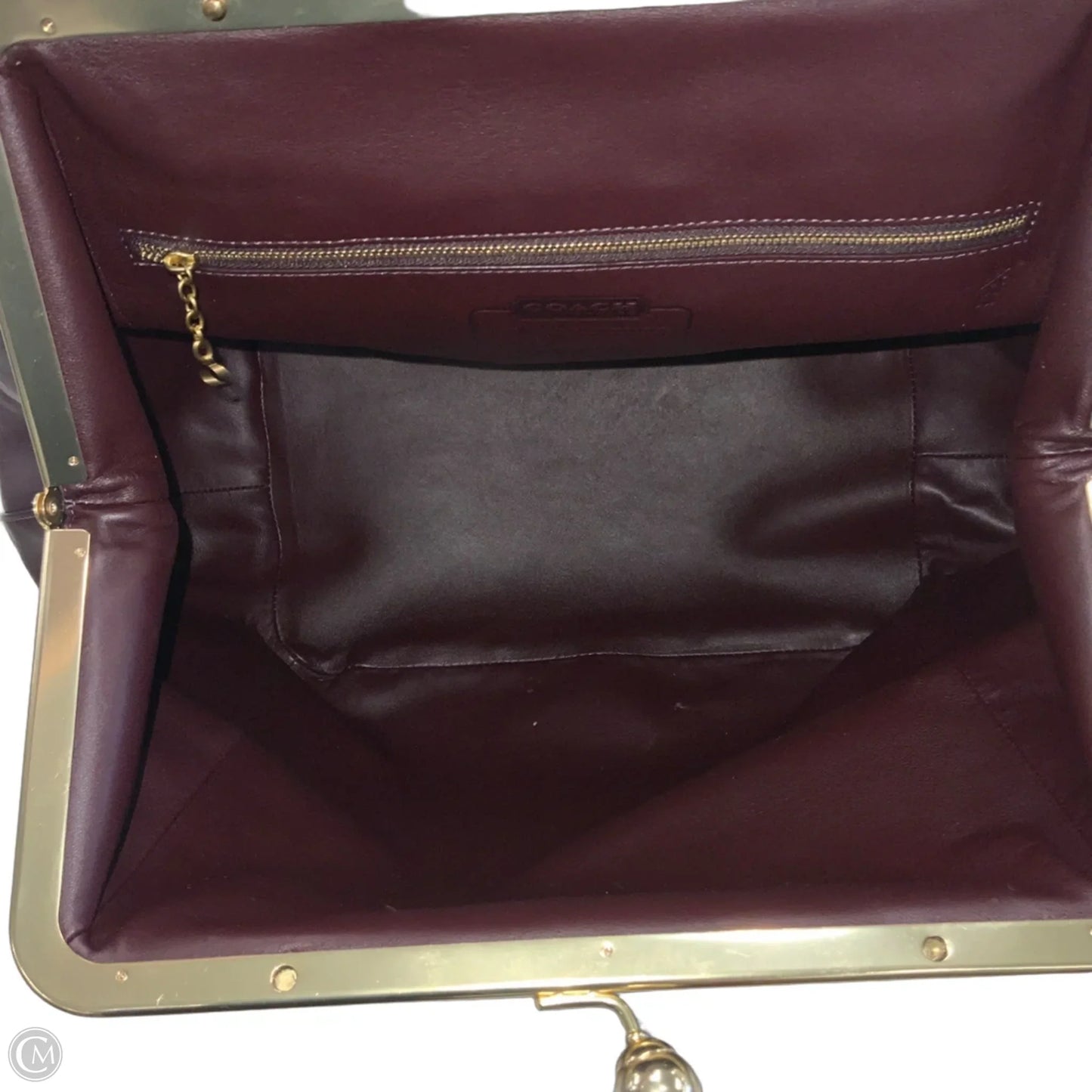 Handbag Designer By Coach, Size: Large