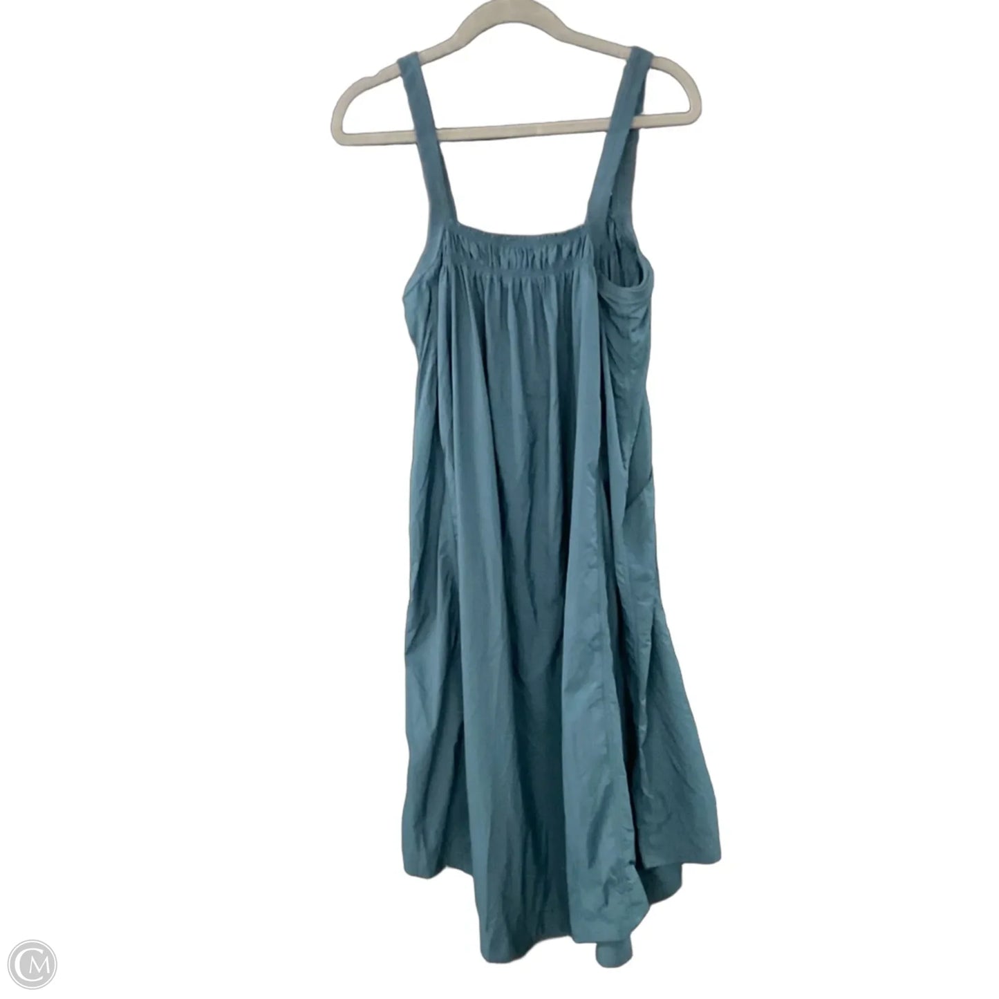 Dress Casual Midi By Daily Practice By Anthropologie In Blue, Size: L