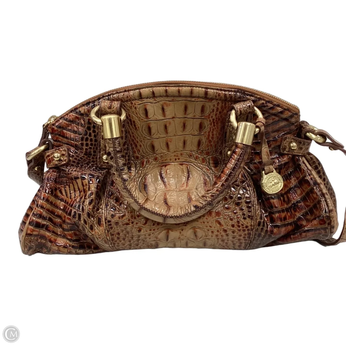 Handbag Designer By Brahmin, Size: Medium