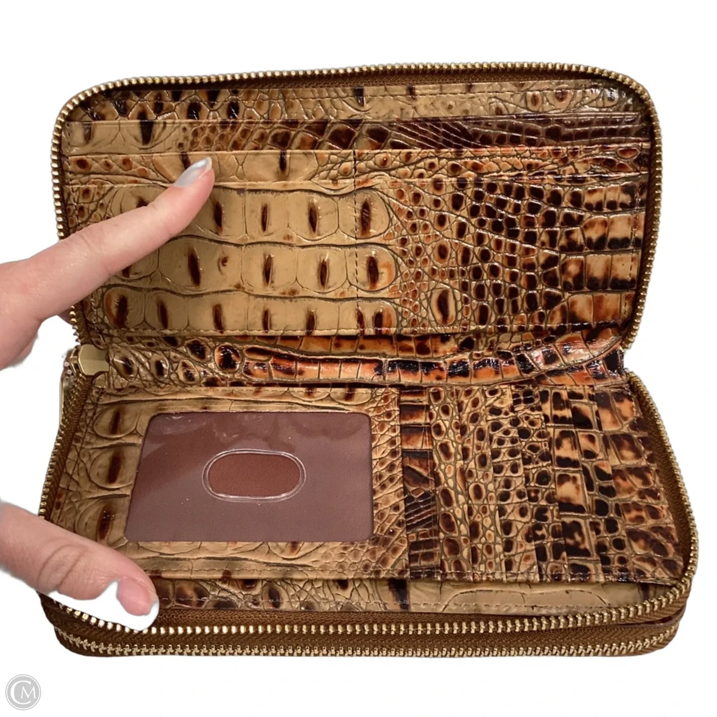 Wallet Designer By Brahmin, Size: Large