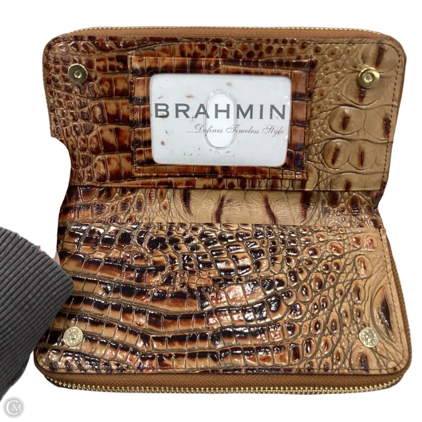 Wallet Designer By Brahmin, Size: Large
