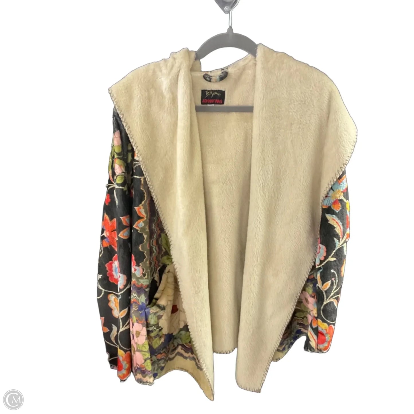 Jacket Other By Johnny Was In Green, Size: M