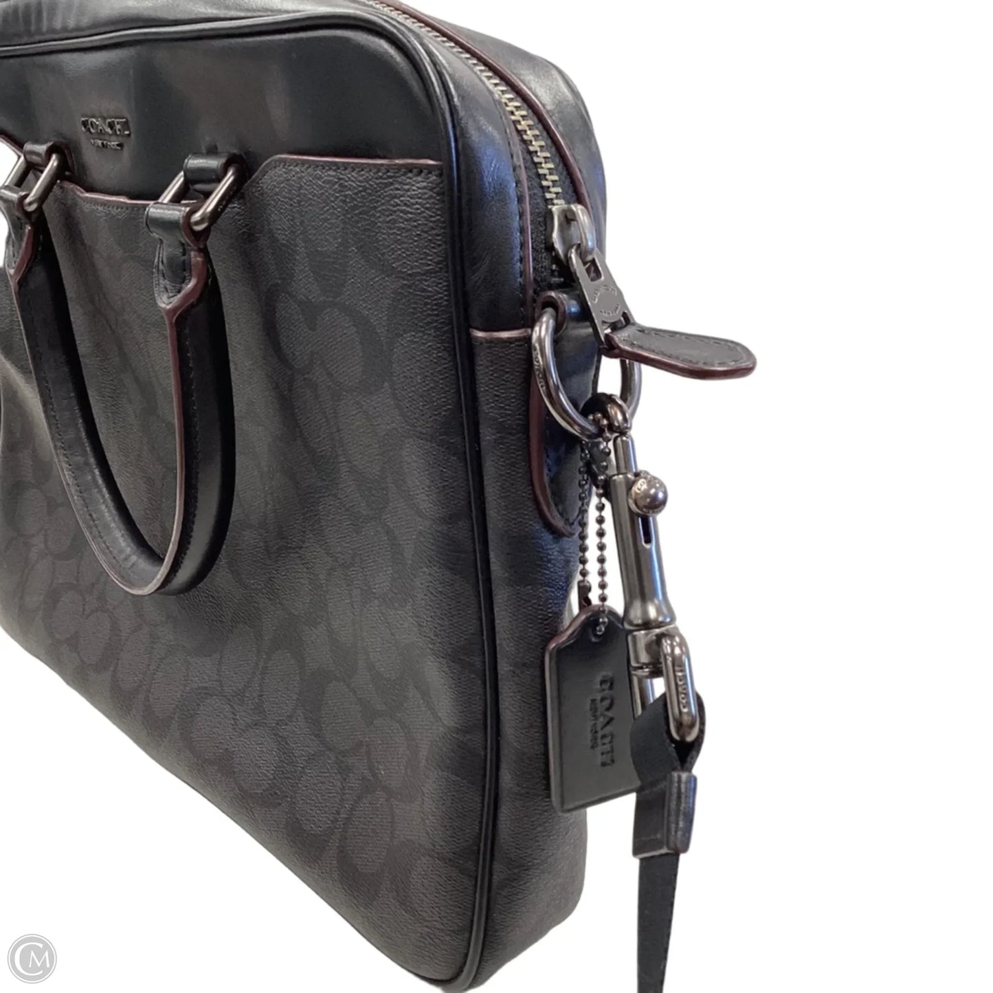 Laptop Bag Designer By Coach, Size: Large