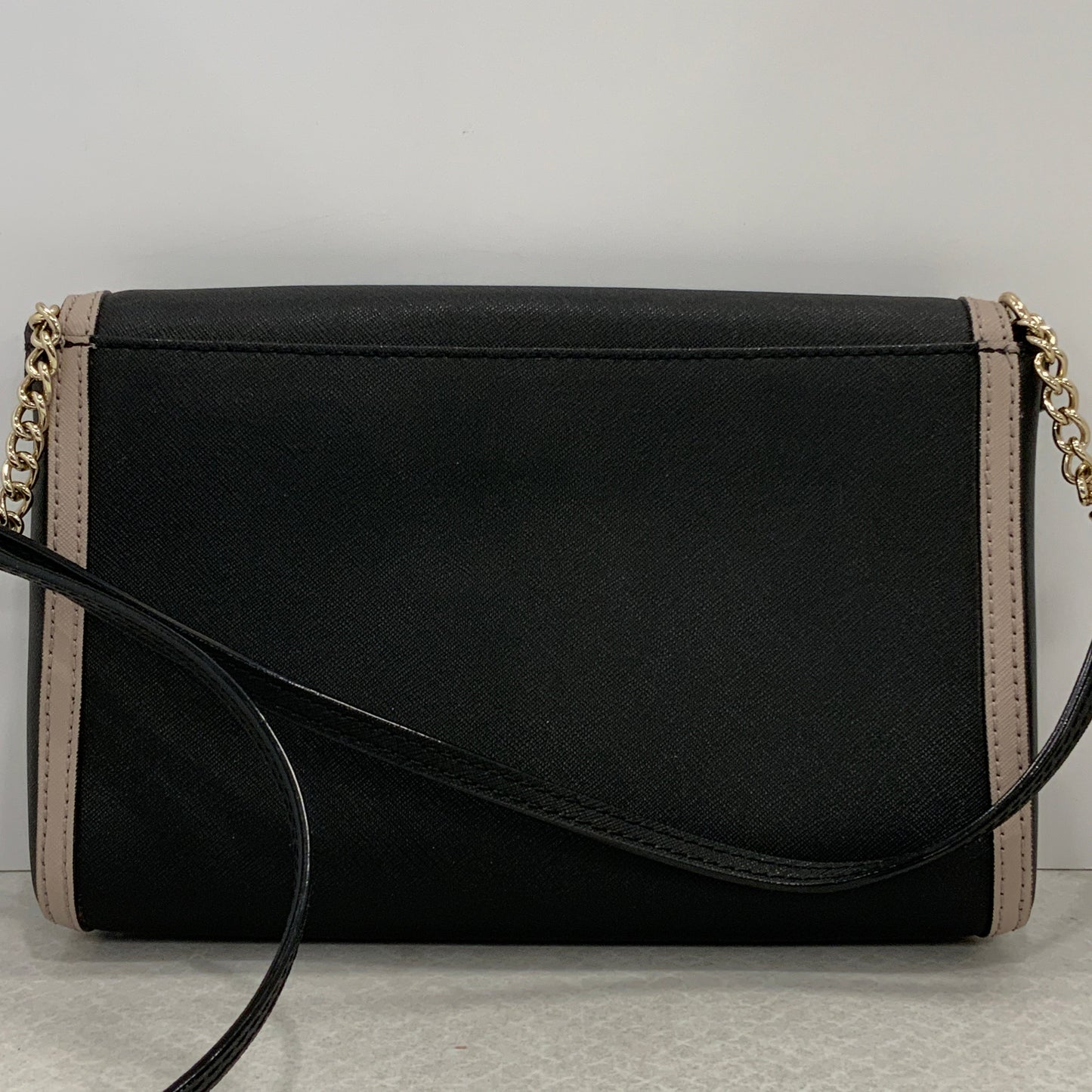 Black & Taupe Crossbody Designer Kate Spade, Size Medium