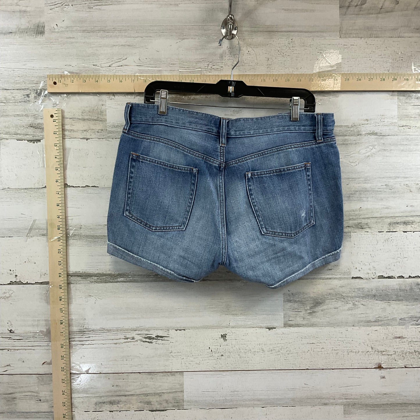 Blue Denim Shorts J. Crew, Size 8