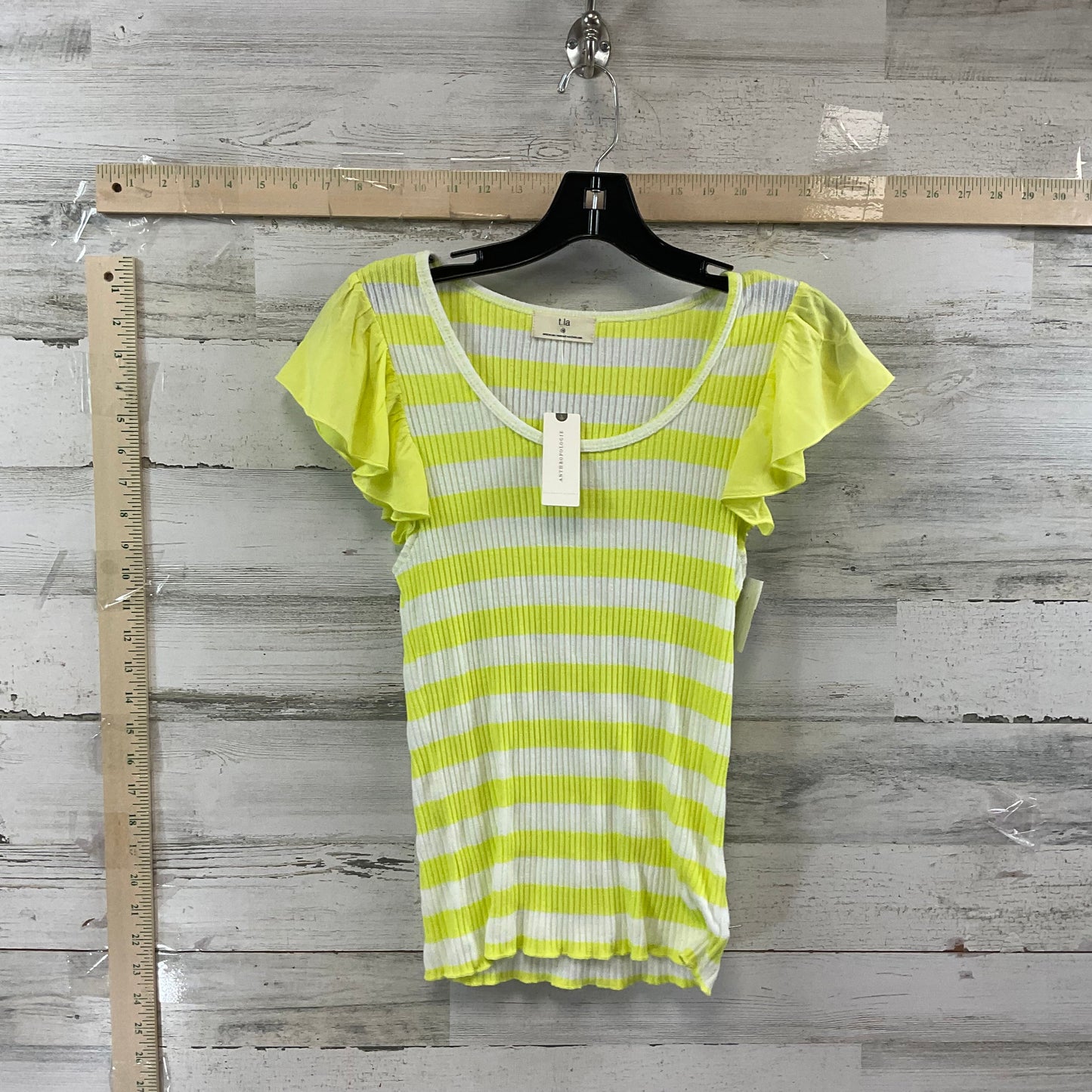 Yellow Top Short Sleeve T.la, Size M