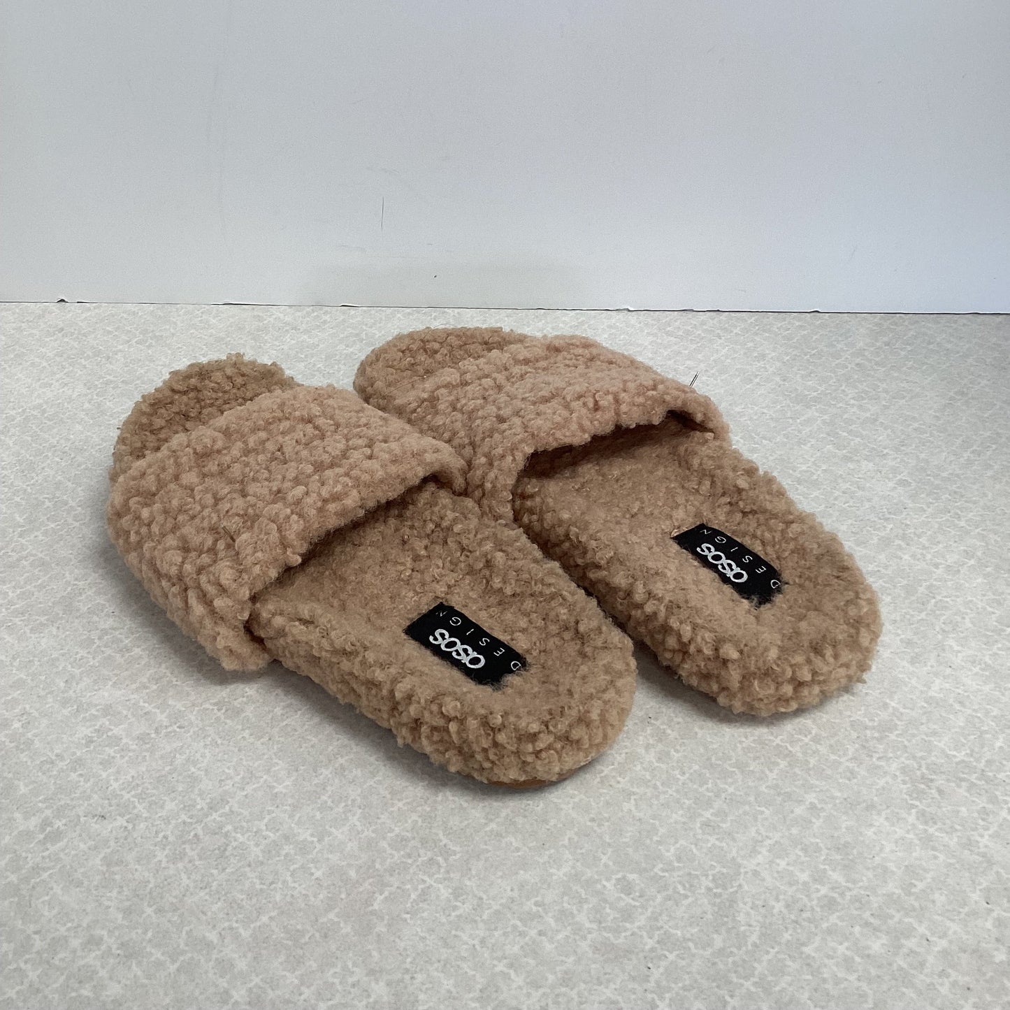 Slippers By Asos In Tan, Size: 9