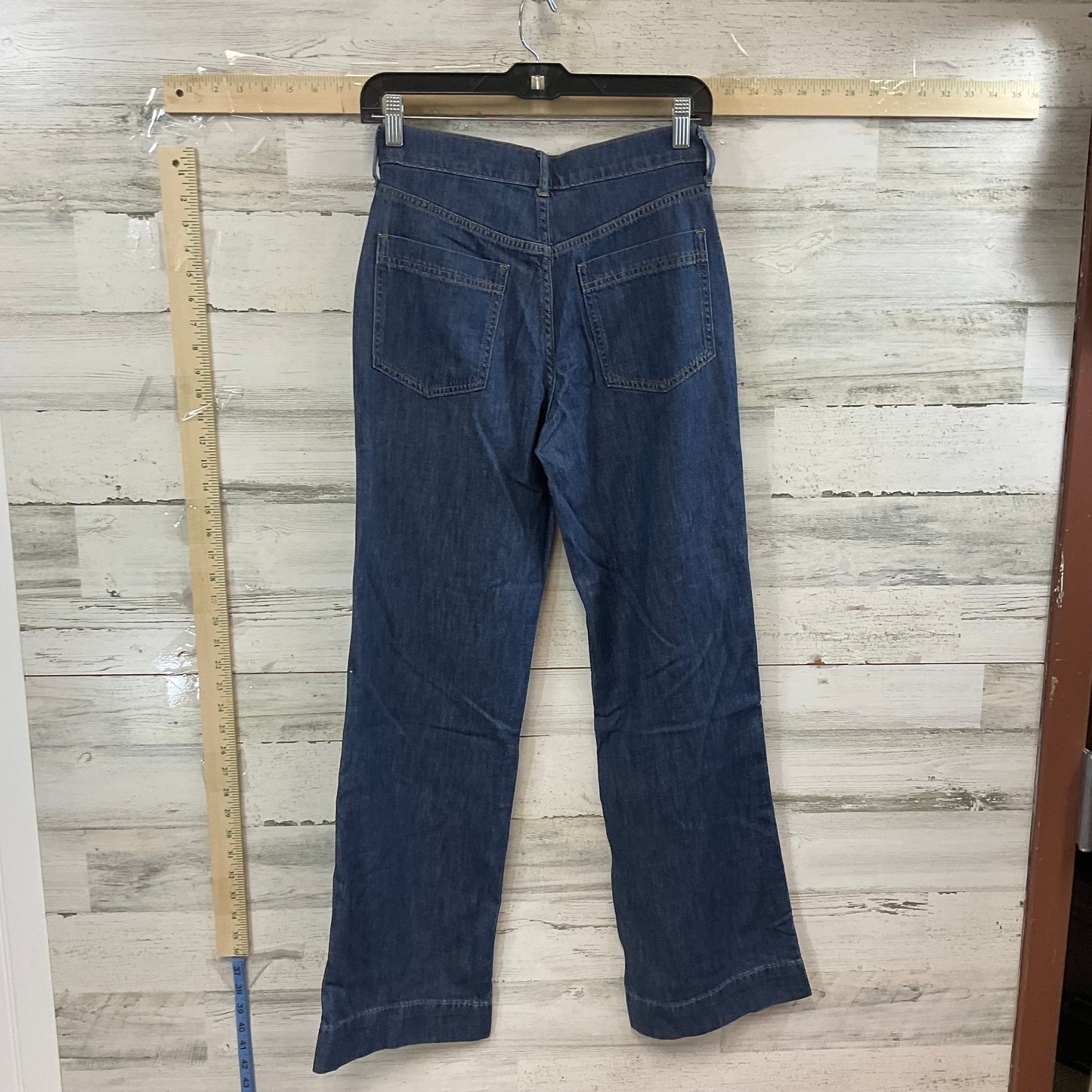 Blue Denim Jeans Wide Leg J. Crew, Size 0