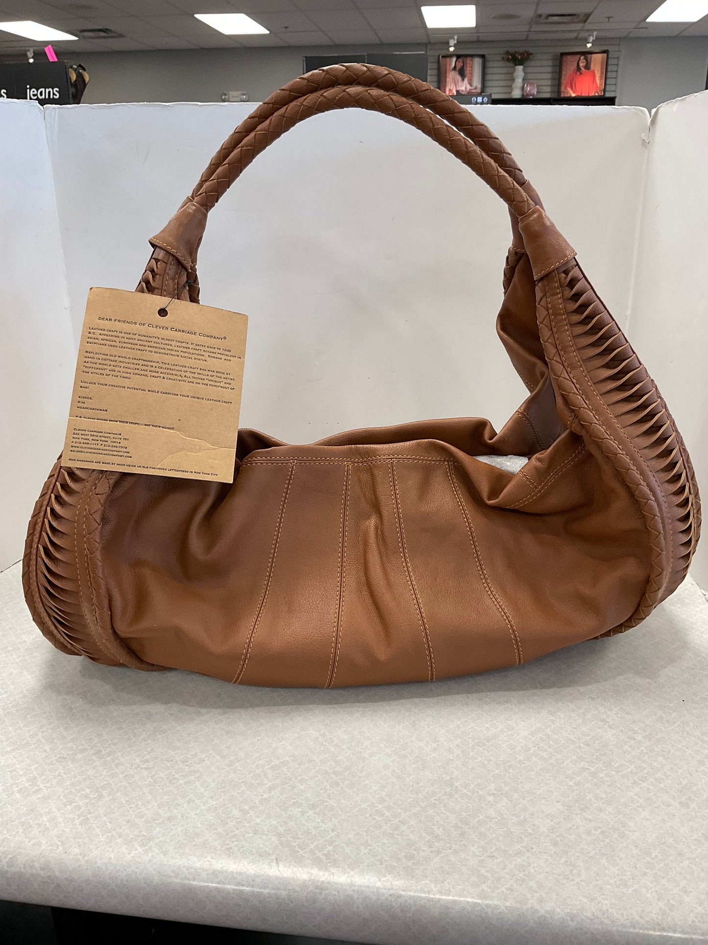 Handbag Leather Cma, Size Large