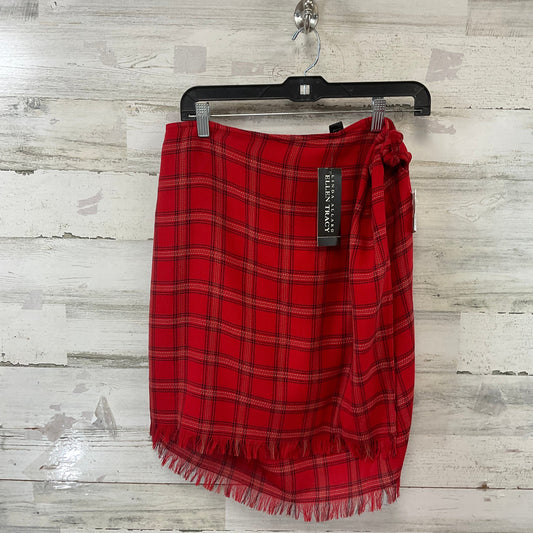 Skirt Mini & Short By Ellen Tracy In Red, Size: 12petite