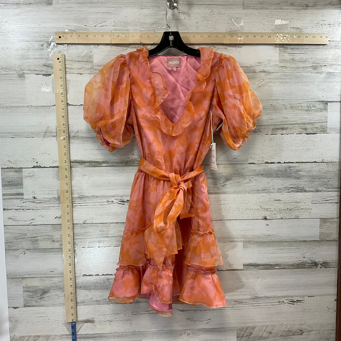 Orange Dress Party Short Show Me Your Mumu, Size S