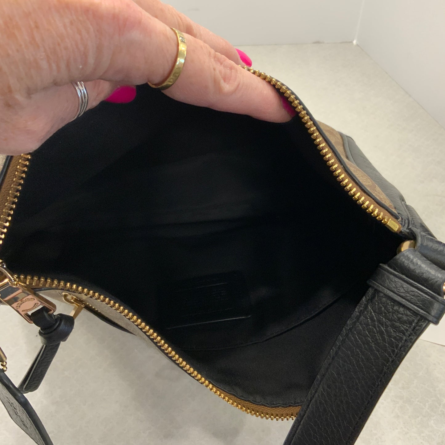 Crossbody Designer Coach, Size Large