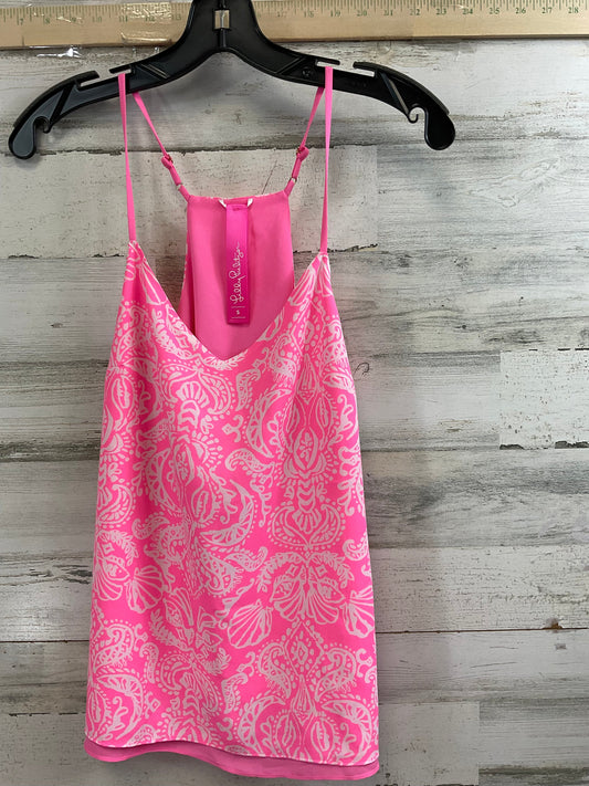 Pink Top Sleeveless Lilly Pulitzer, Size S