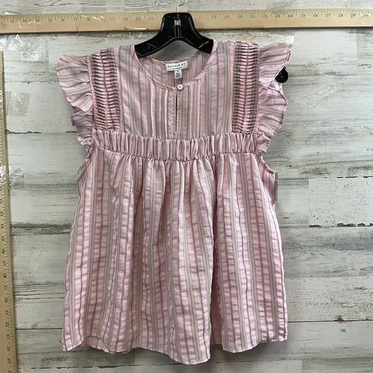 Pink Top Short Sleeve Current Air, Size S