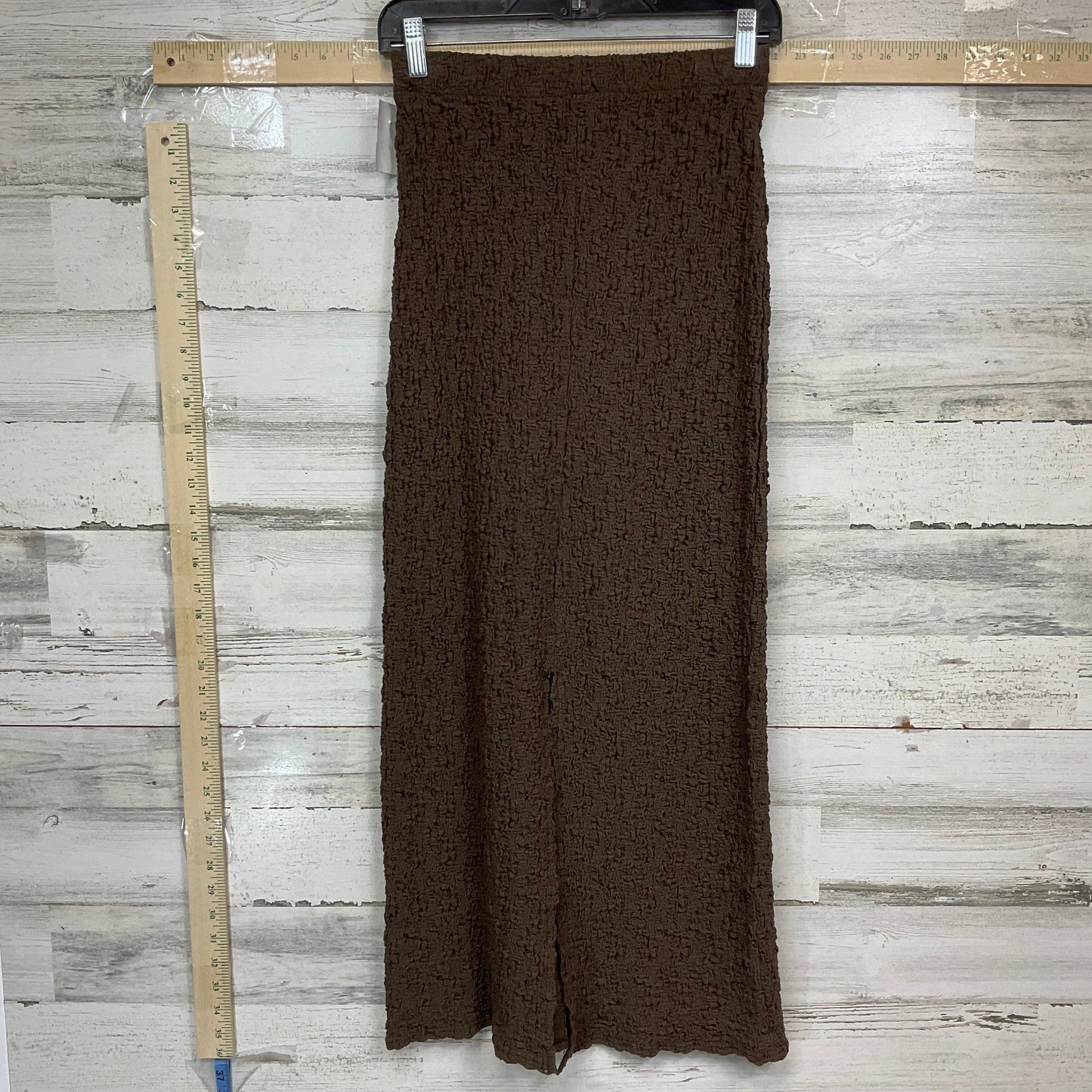Brown Skirt Maxi All Row, Size S