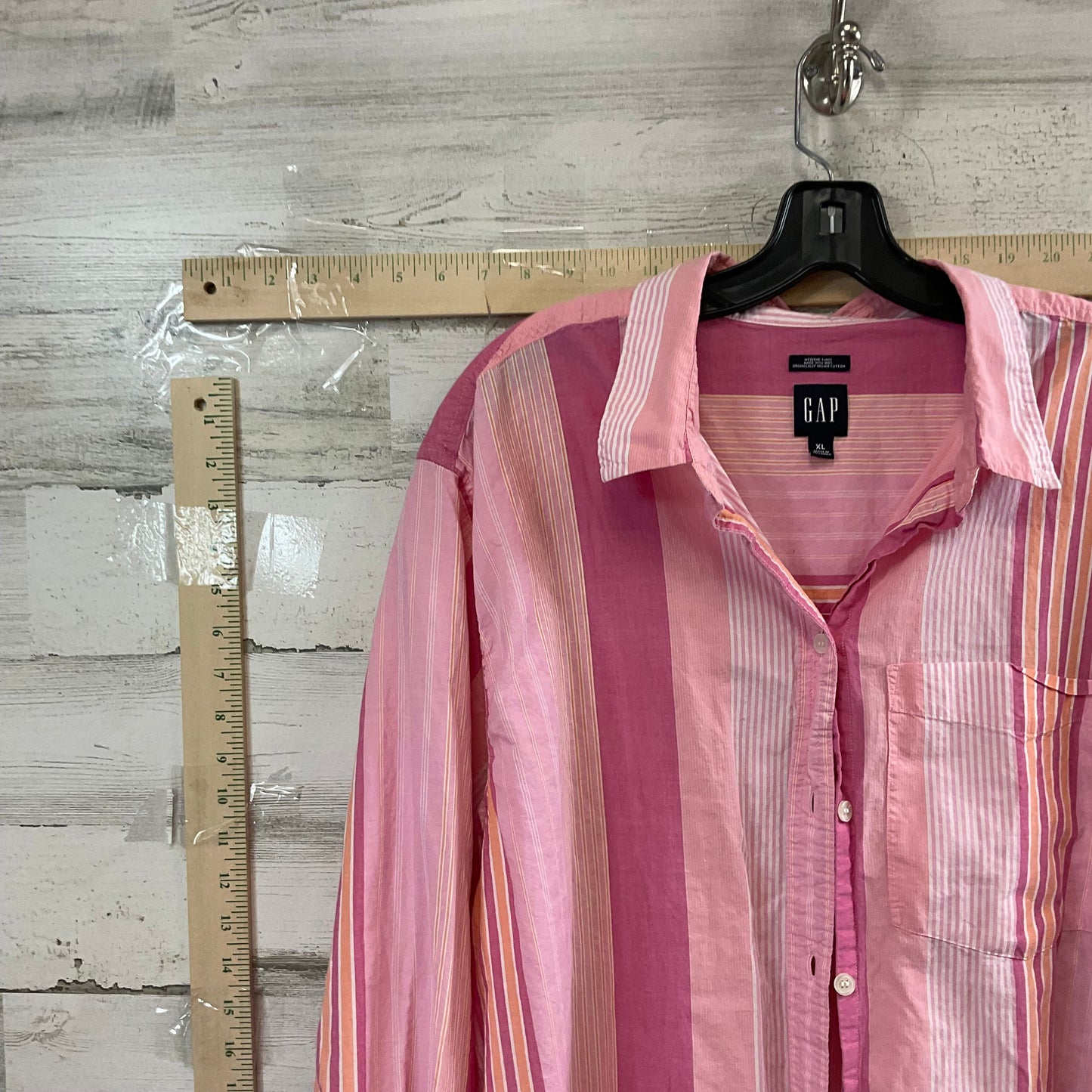 Pink Tunic 3/4 Sleeve Gap, Size Xl