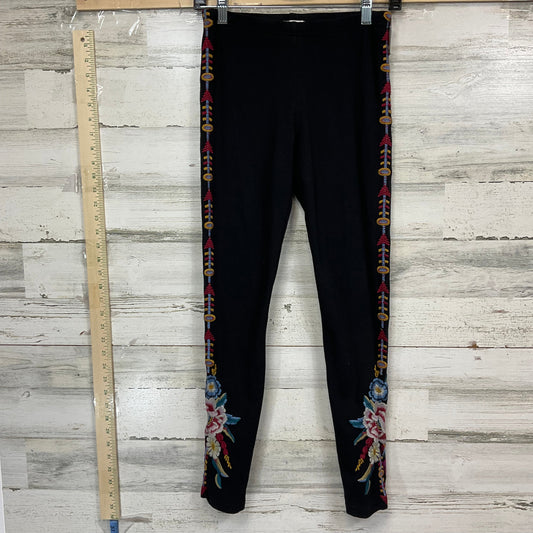 Black Pants Leggings Johnny Was, Size Xs