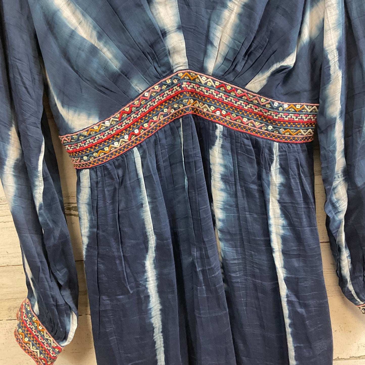 Dress Casual Short By Anthropologie In Blue, Size: S