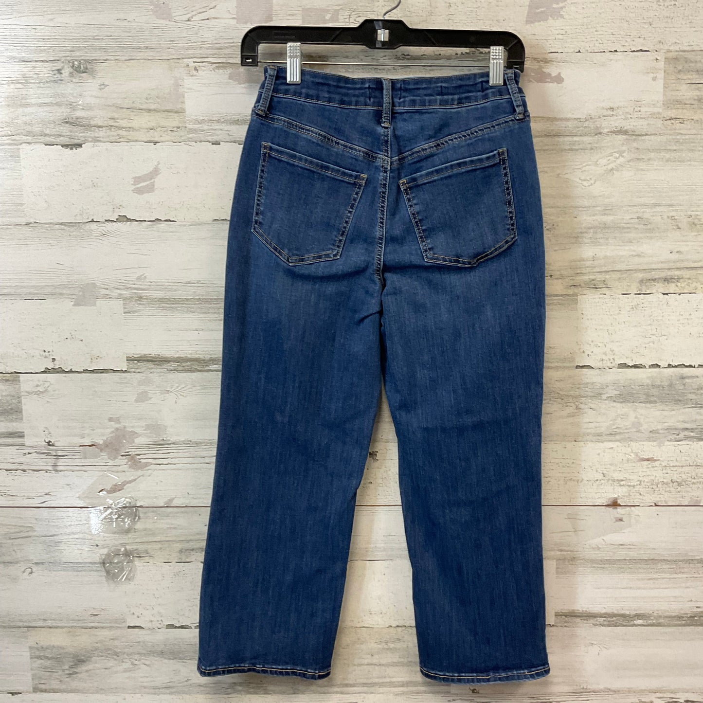 Jeans Straight By Not Your Daughters Jeans In Blue Denim, Size: 0