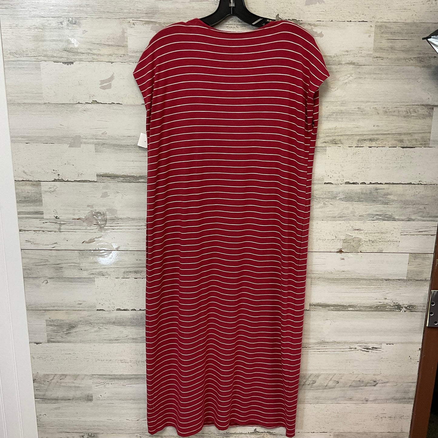 Dress Casual Midi By J. Jill In Red, Size: S