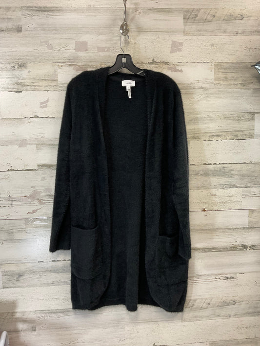 Sweater Cardigan By Soma In Black, Size: L