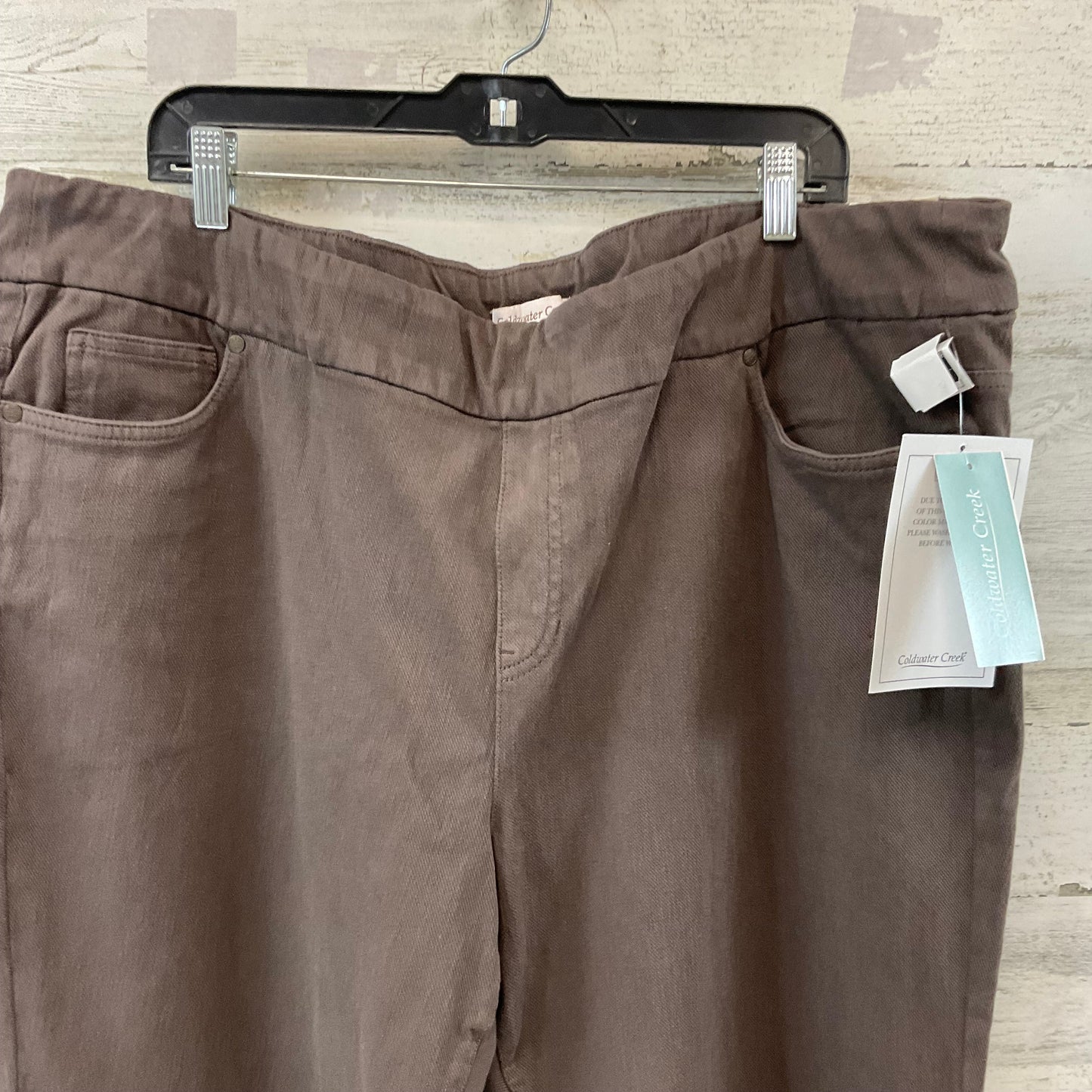 Pants Other By Coldwater Creek In Brown, Size: 22