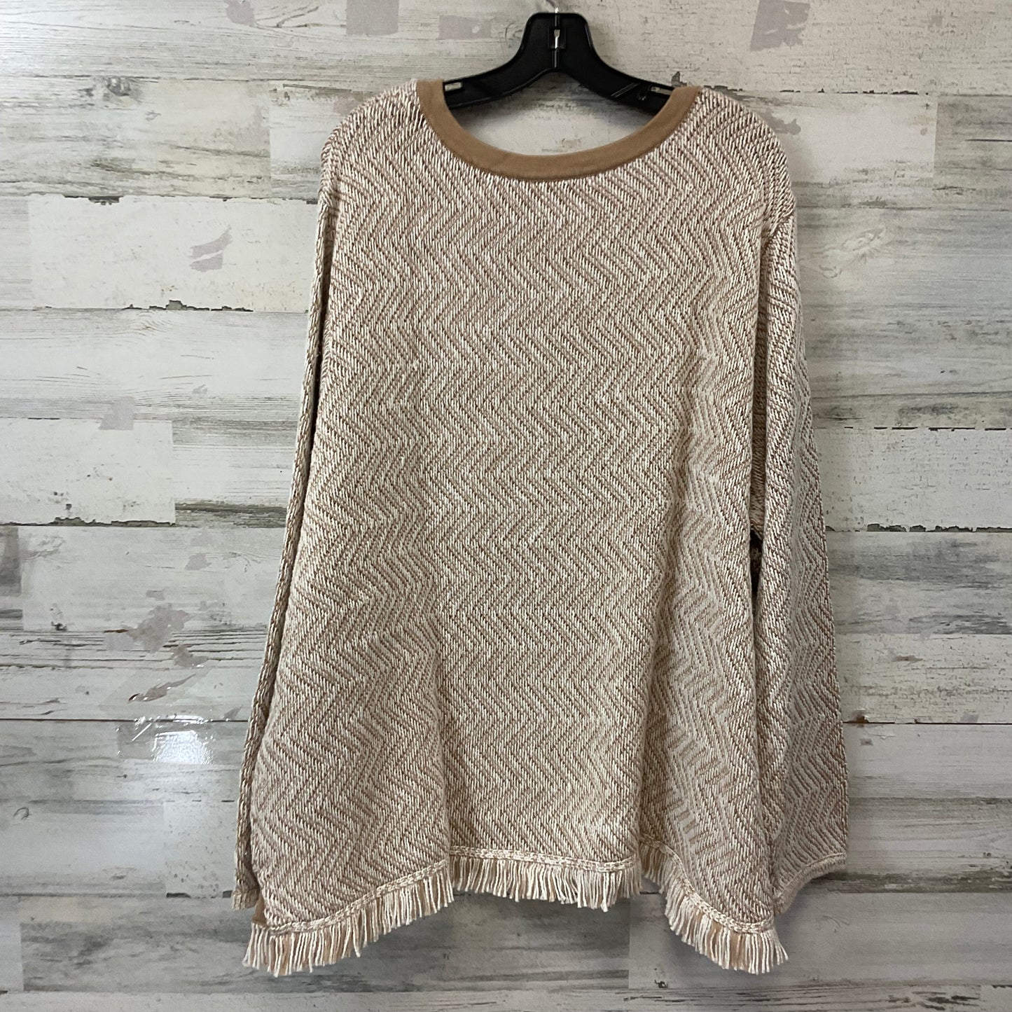 Sweater By Coldwater Creek In Brown, Size: 3x