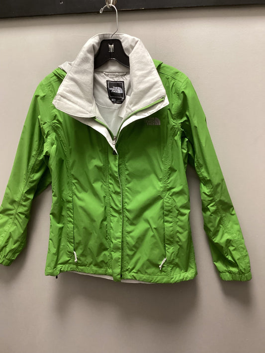 Jacket Windbreaker By The North Face In Green, Size: M