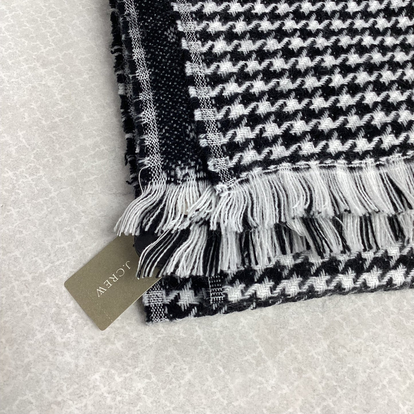 Scarf Winter By J. Crew In Black & White