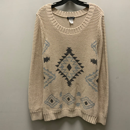 Sweater By Venus In Brown, Size: Xl