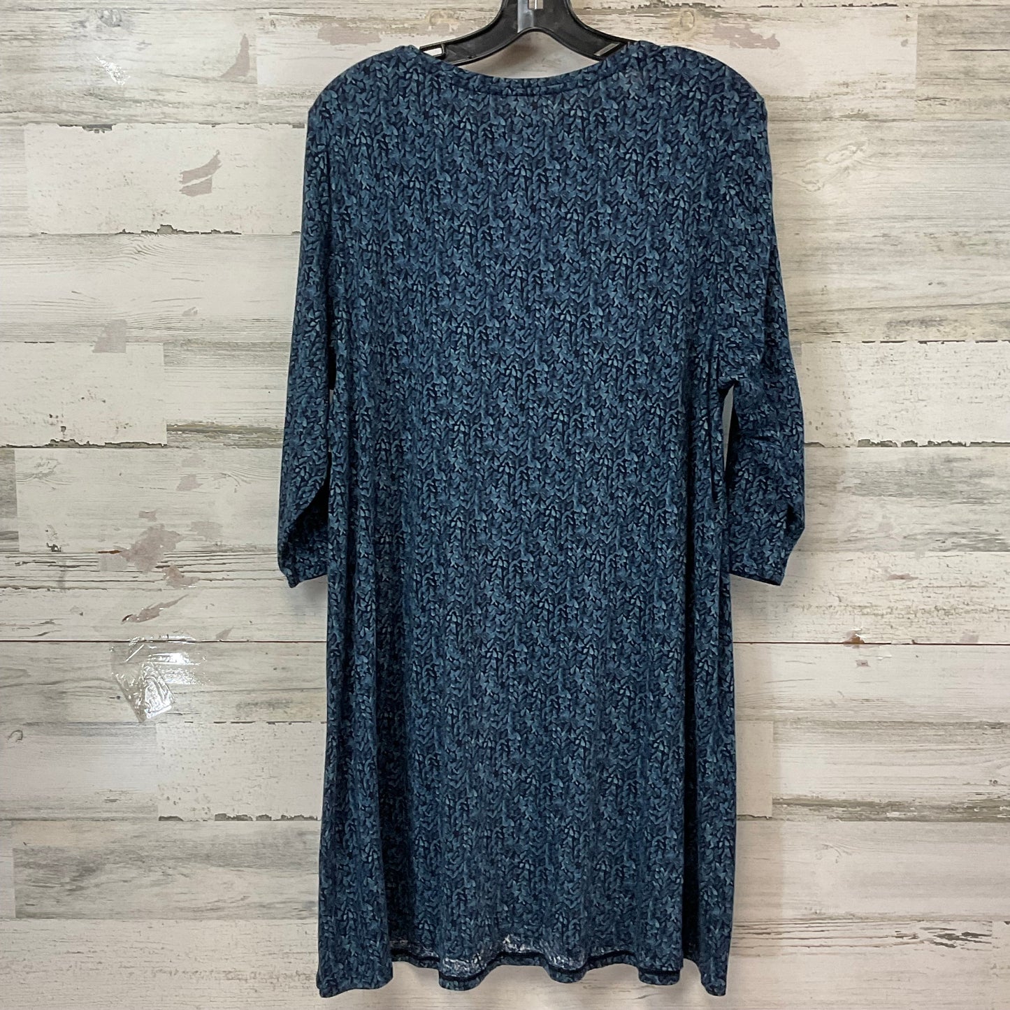 Top 3/4 Sleeve By Pure Jill In Blue, Size: Xl