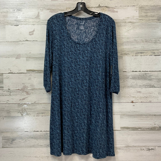 Top 3/4 Sleeve By Pure Jill In Blue, Size: Xl