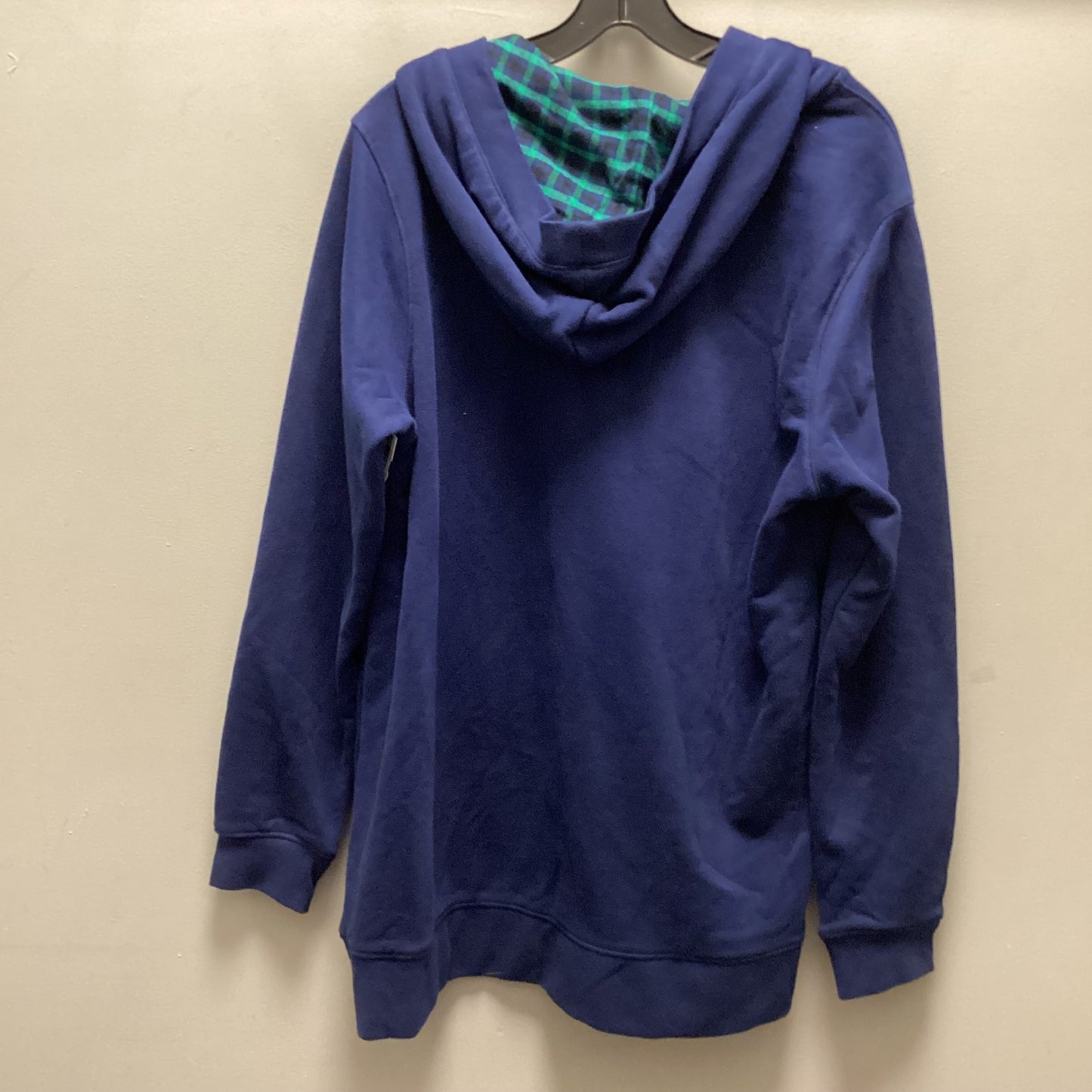 Sweatshirt Hoodie By Lands End In Blue, Size: Xl