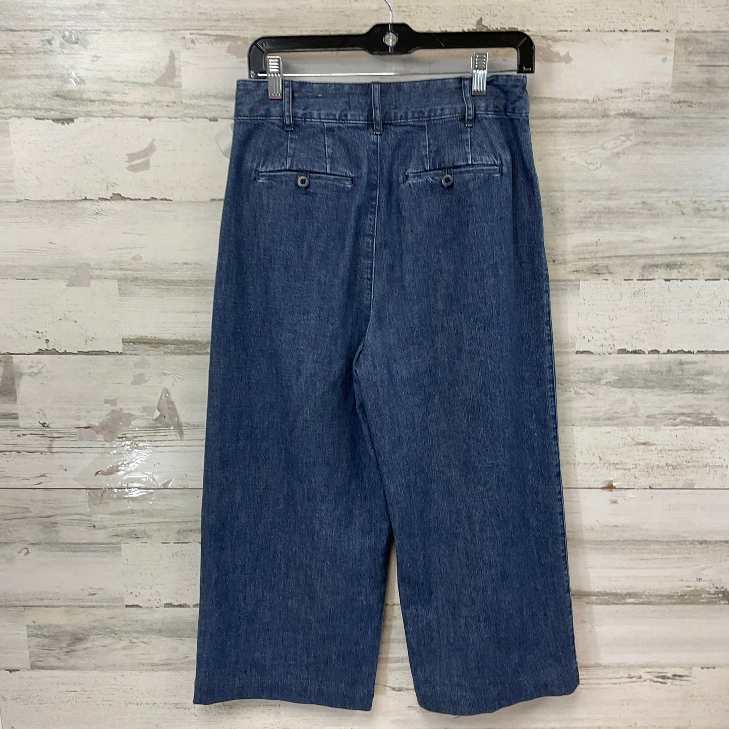 Jeans Cropped By Madewell In Blue Denim, Size: 4