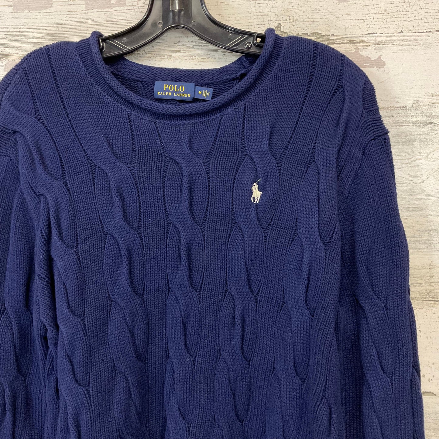 Sweater By Polo Ralph Lauren In Blue, Size: M