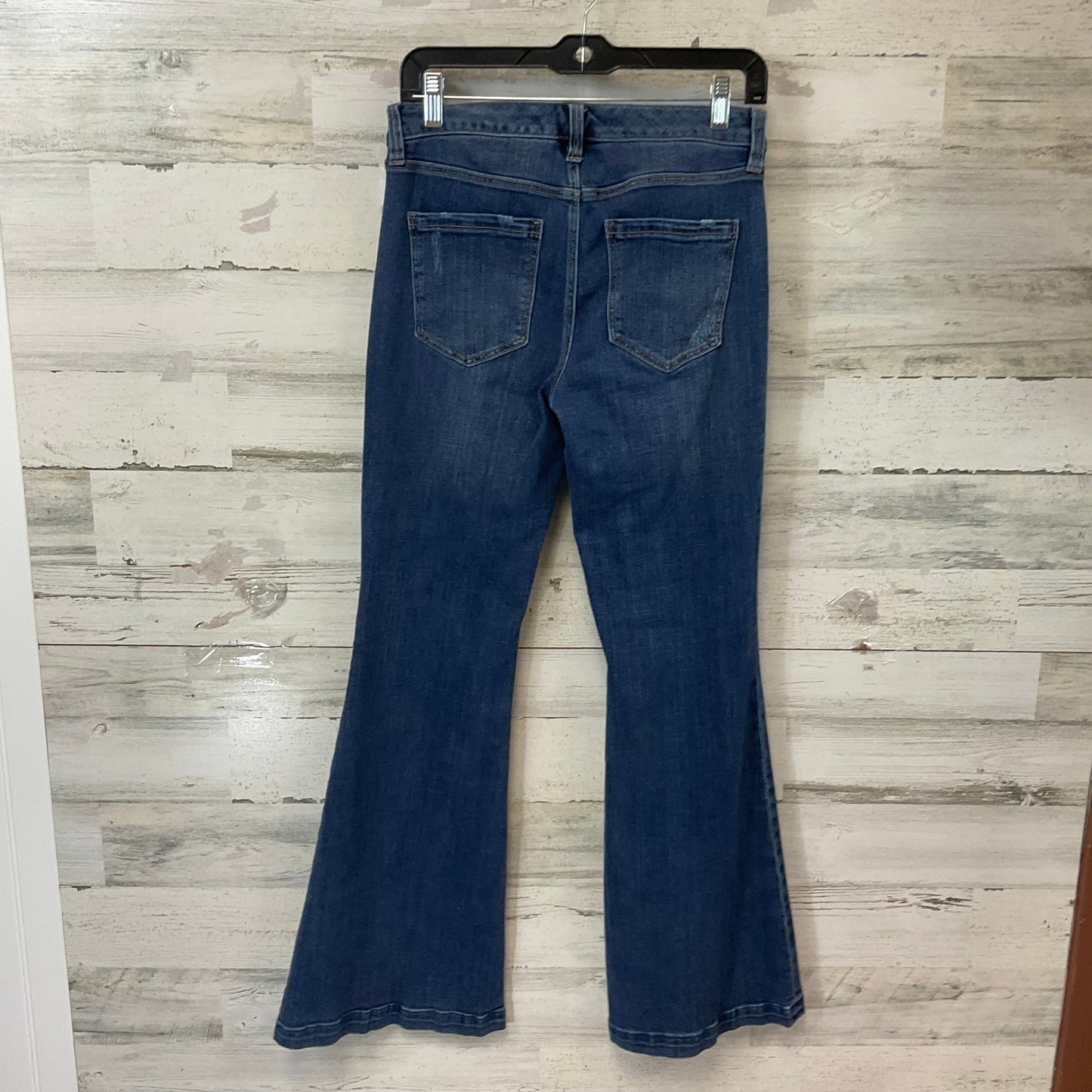 Jeans Flared By Liverpool In Blue Denim, Size: 6