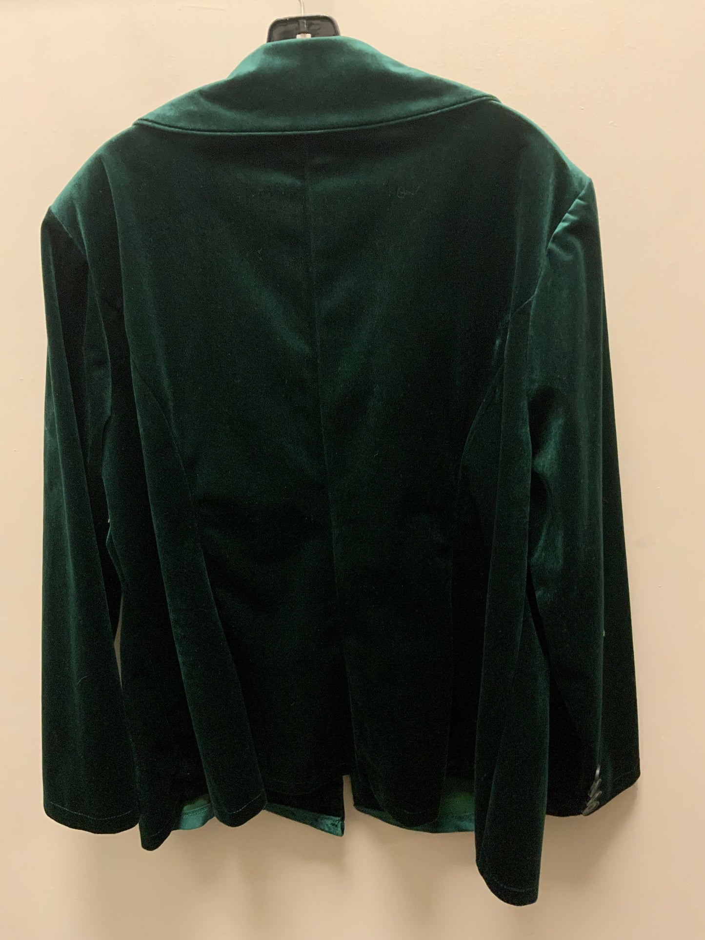 Blazer By Clothes Mentor In Green, Size: 2x