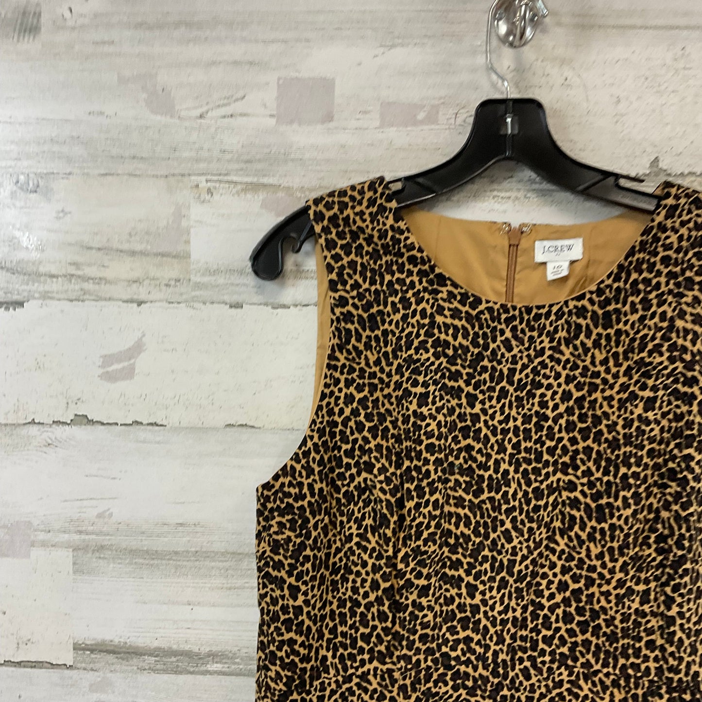 Dress Casual Midi By J. Crew In Animal Print, Size: M