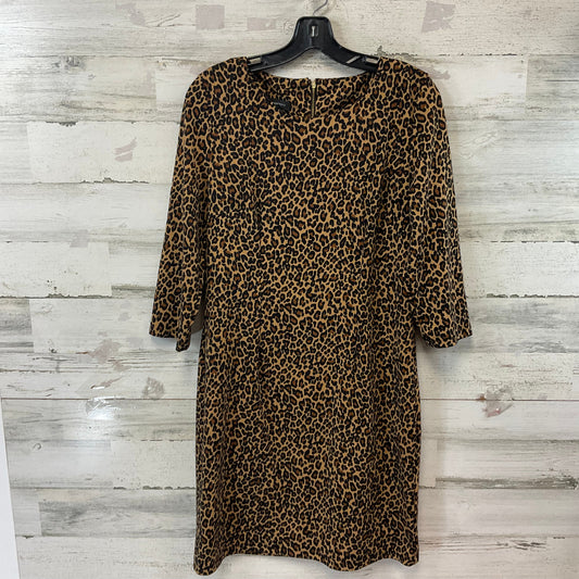 Dress Casual Short By Spense In Animal Print, Size: M