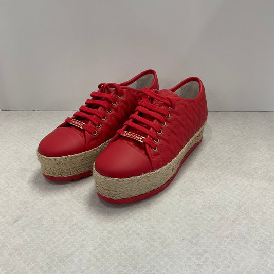 Shoes Sneakers By Valentino-mario In Red, Size: 8.5