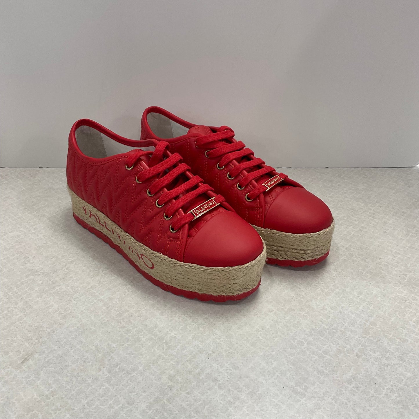 Shoes Sneakers By Valentino-mario In Red, Size: 8.5