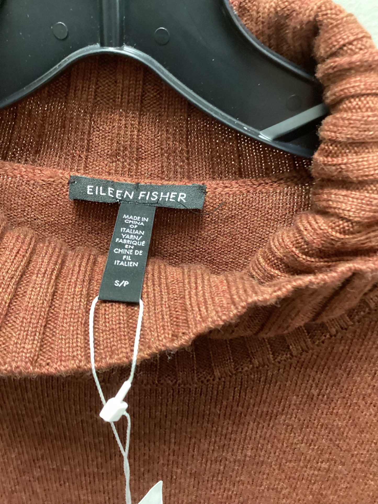 Sweater By Eileen Fisher In Brown, Size: S