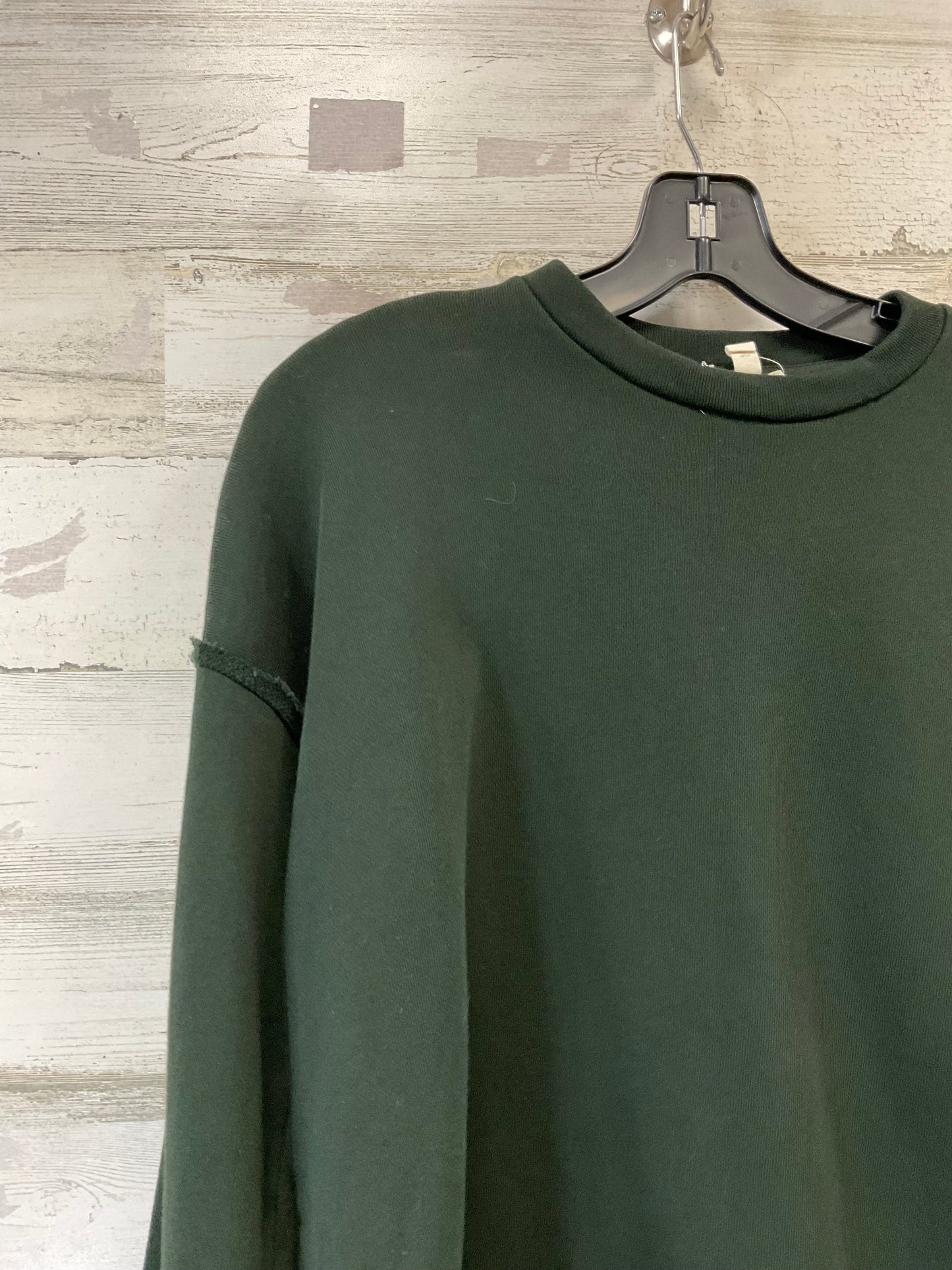 Top Long Sleeve By Eileen Fisher In Green, Size: Xsp