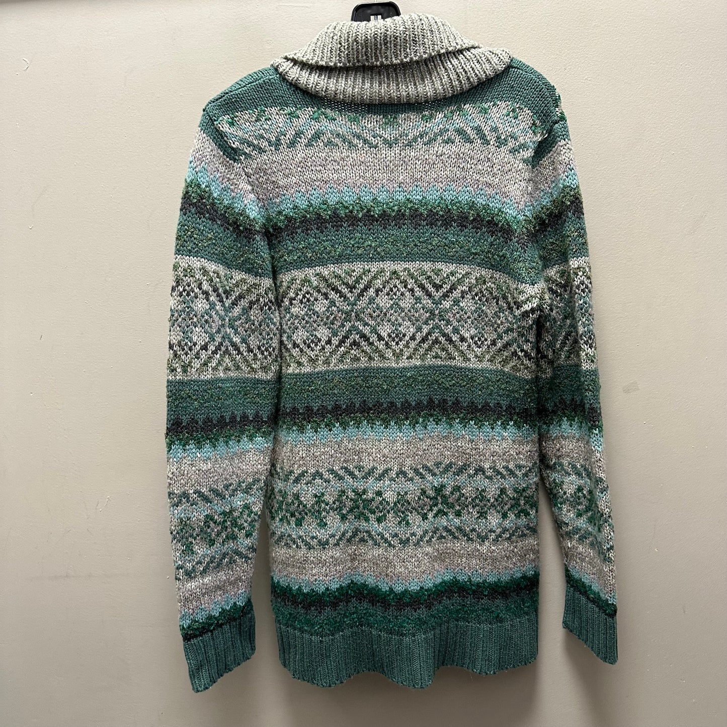 Sweater Cardigan By Maurices In Green, Size: L