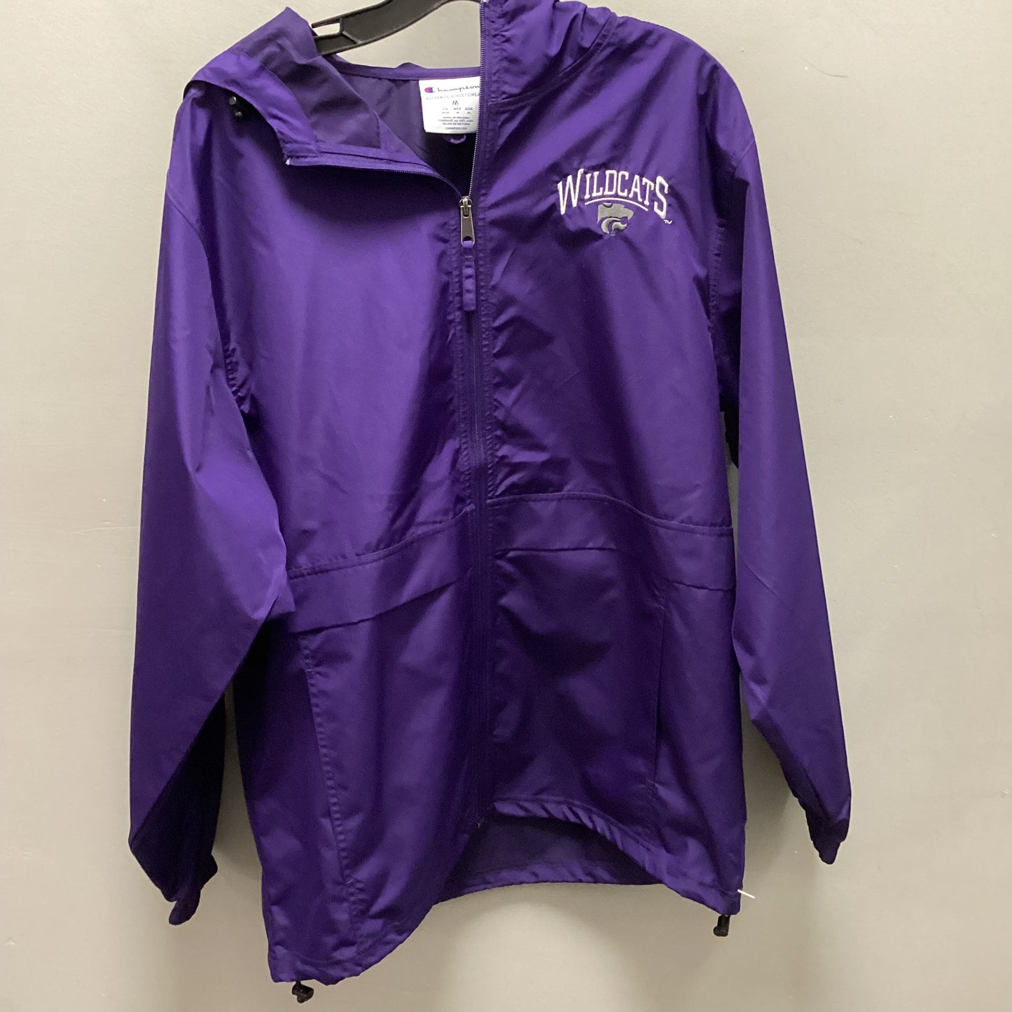 Athletic Jacket By Champion In Purple, Size: M