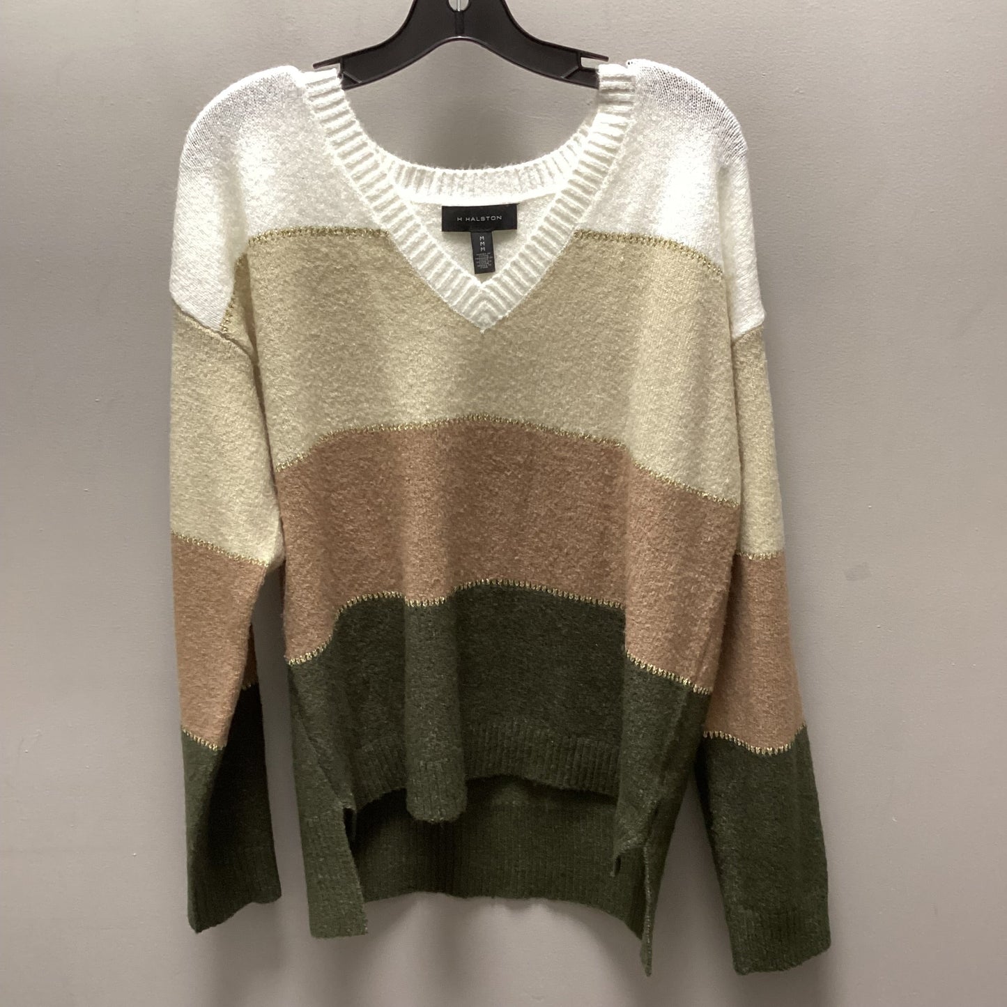 Sweater By H For Halston In Brown, Size: M