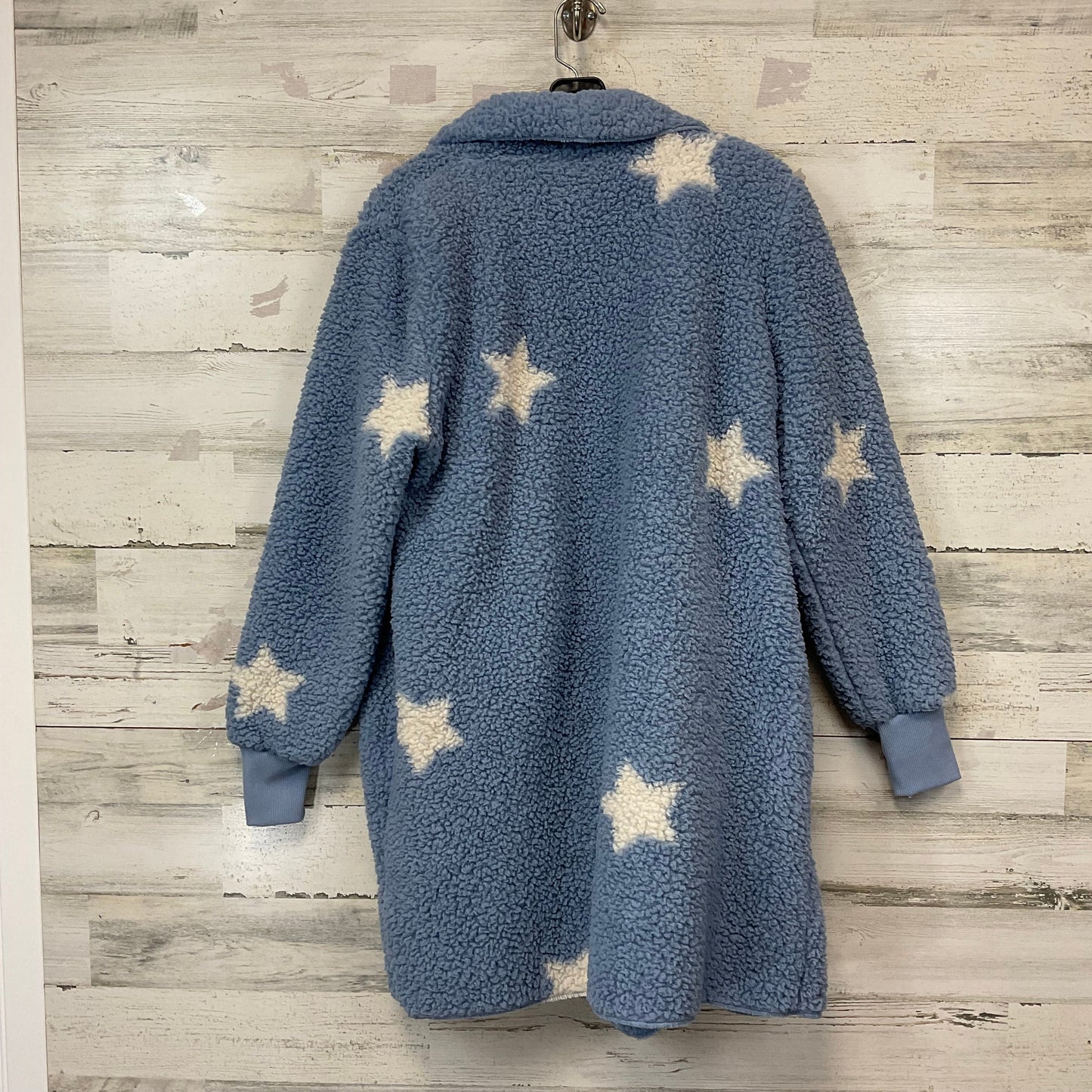 Jacket Fleece By Bumbebella  In Blue, Size: Mp